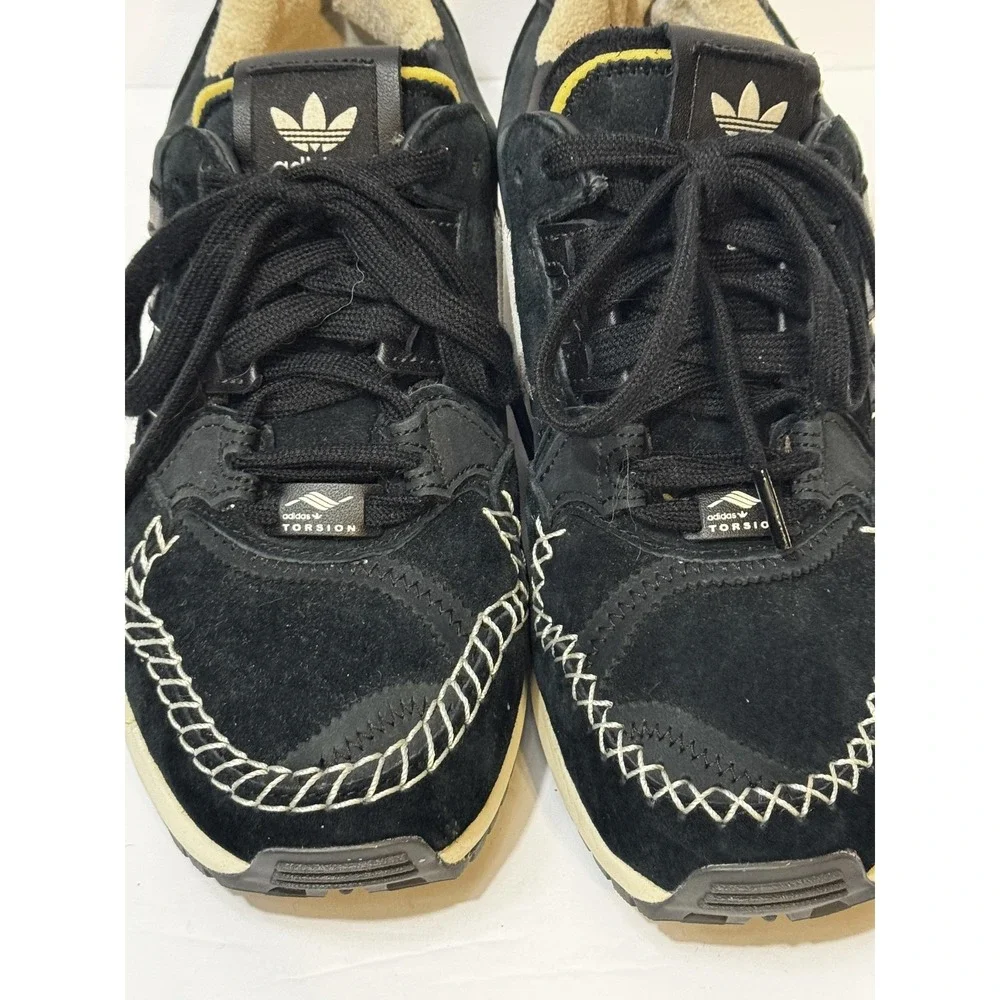 Adidas ZX 8000 Shoes Mens Size 6.5 Black White Torsion Consortium Suede‎ FZ4402